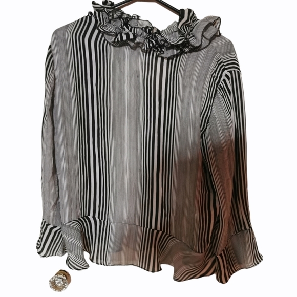 ALLISON Taylor long sleeve blouse shirt - Picture 4 of 4